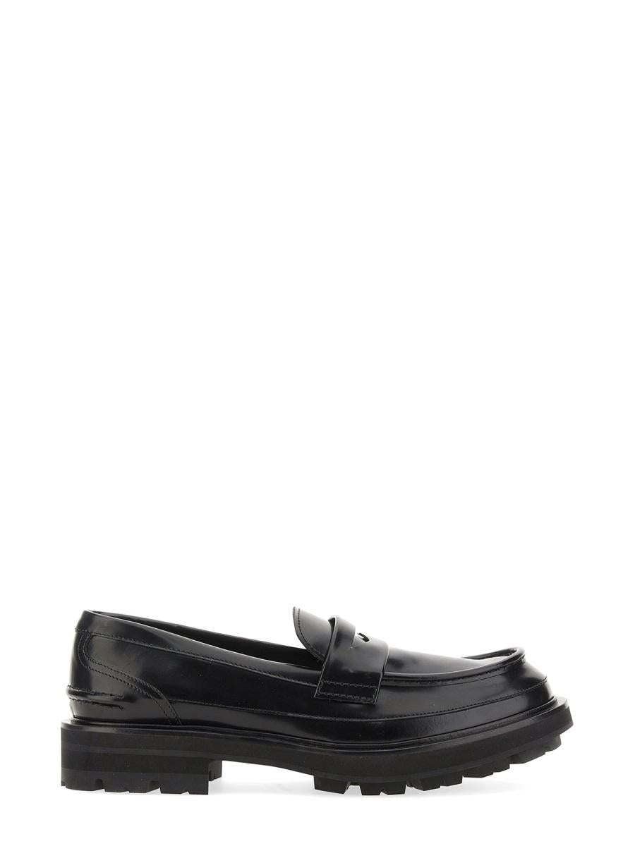 Alexander McQueen 皮革乐福鞋