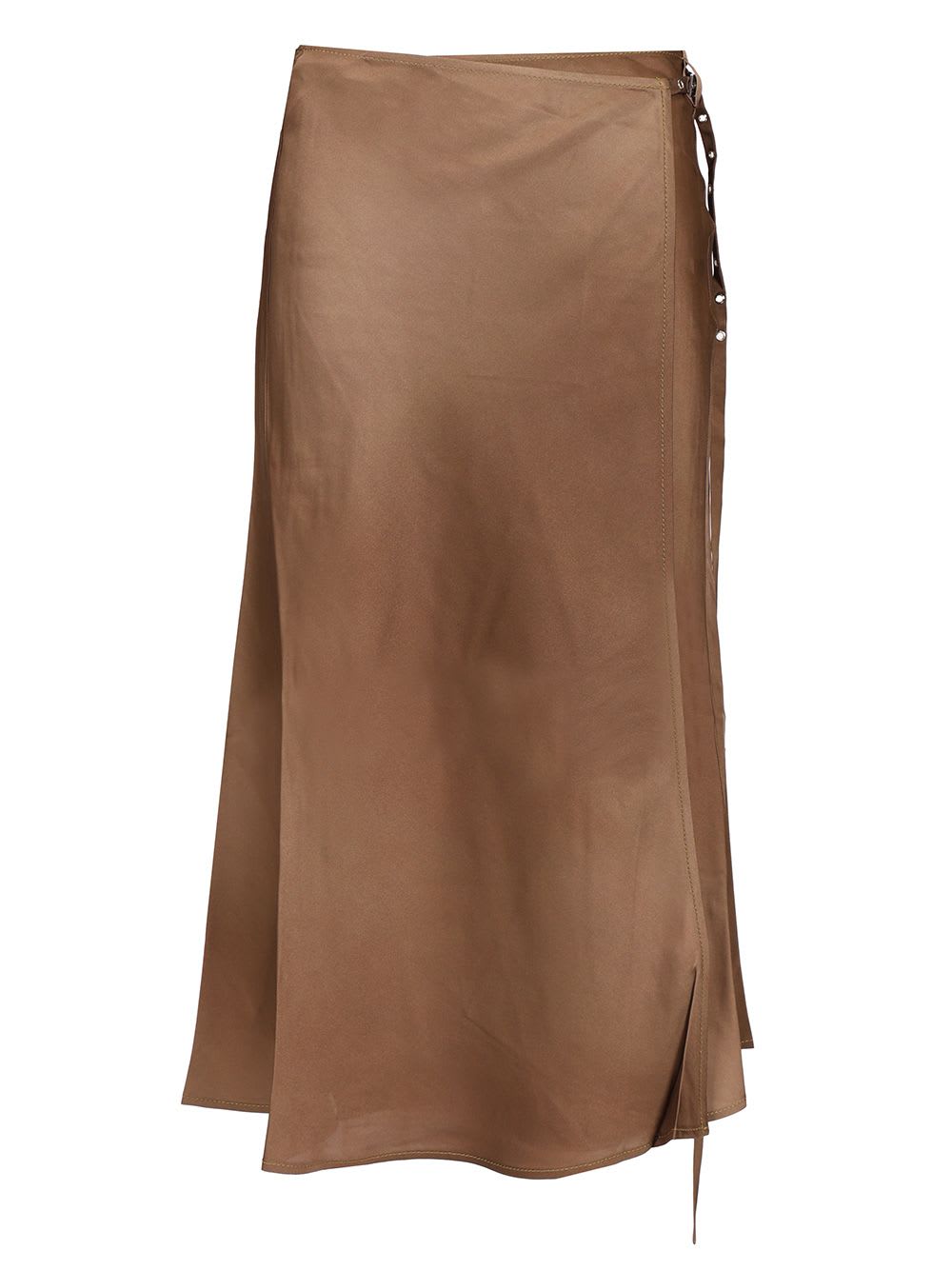 Acne Studios Satin Midi Skirt