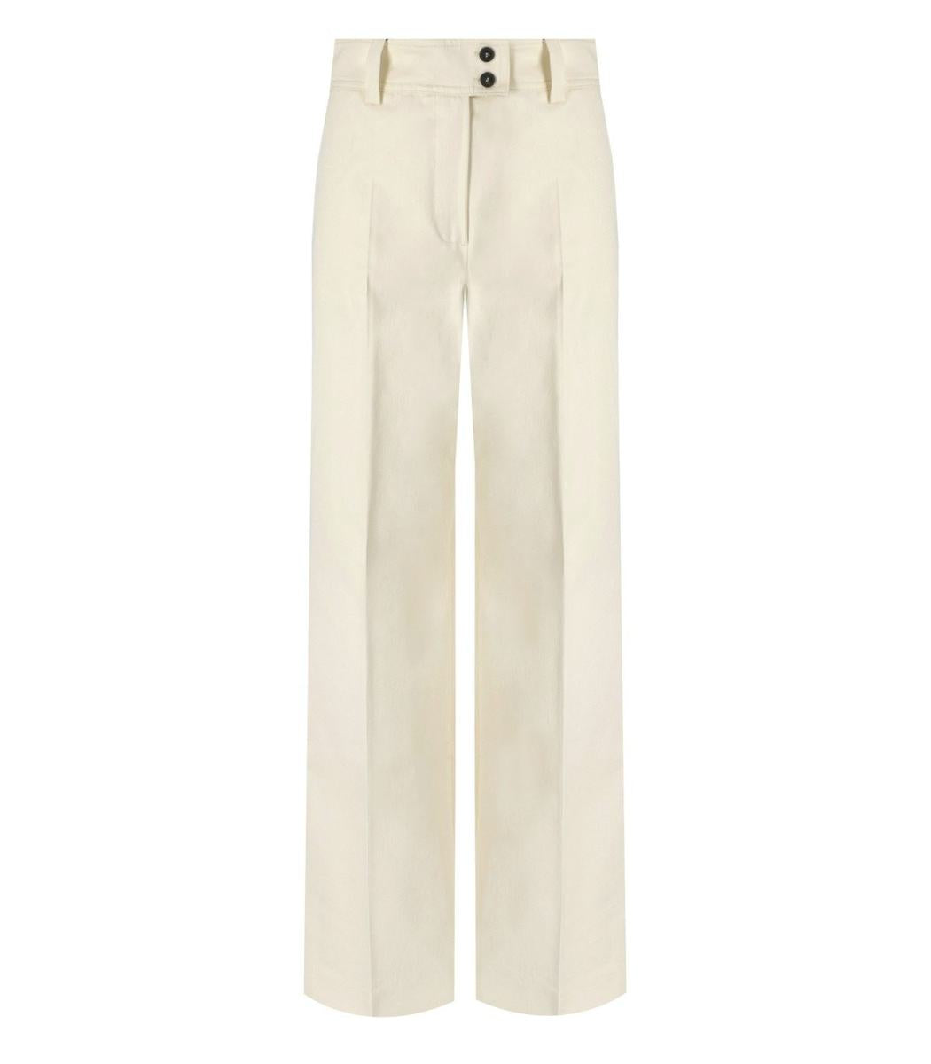 Weekend Max Mara Livigno Ivory Trousers