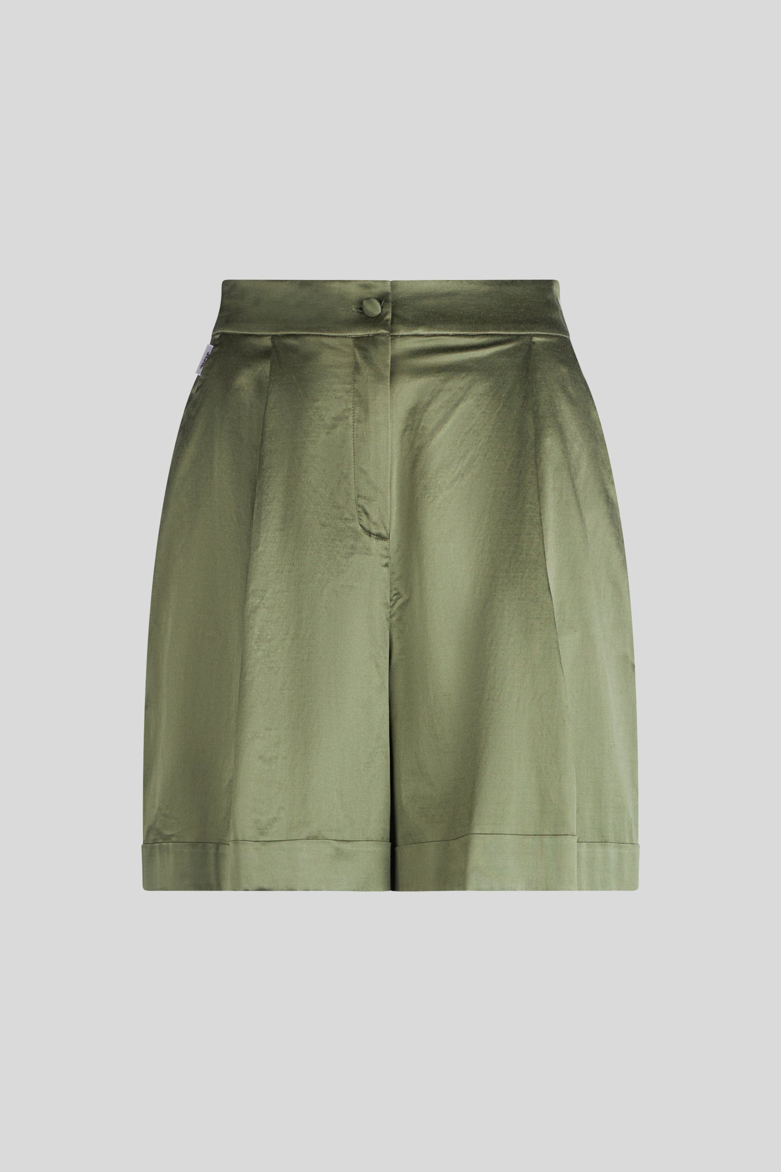 JIJIL短裤Satinati Verde Militare
