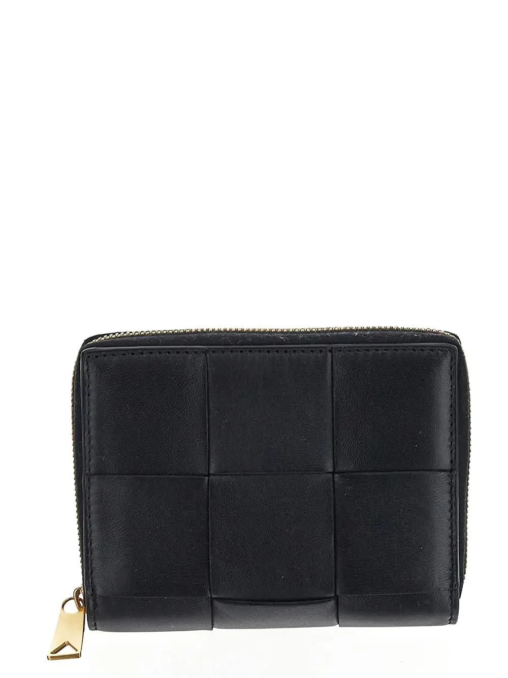 Bottega Veneta Compact Cassette Zip Around Wallet