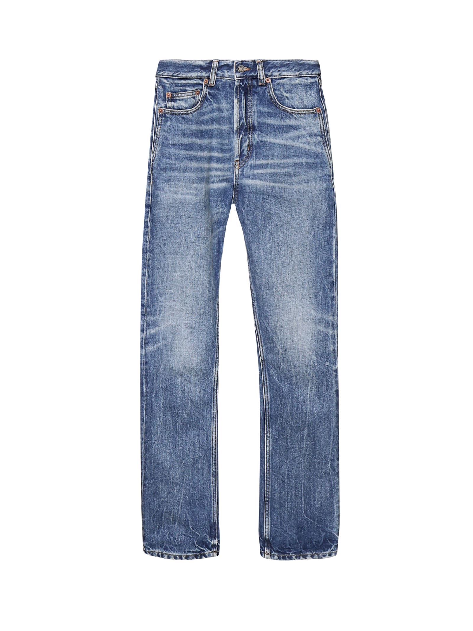Saint Laurent 90年代高腰修身牛仔裤