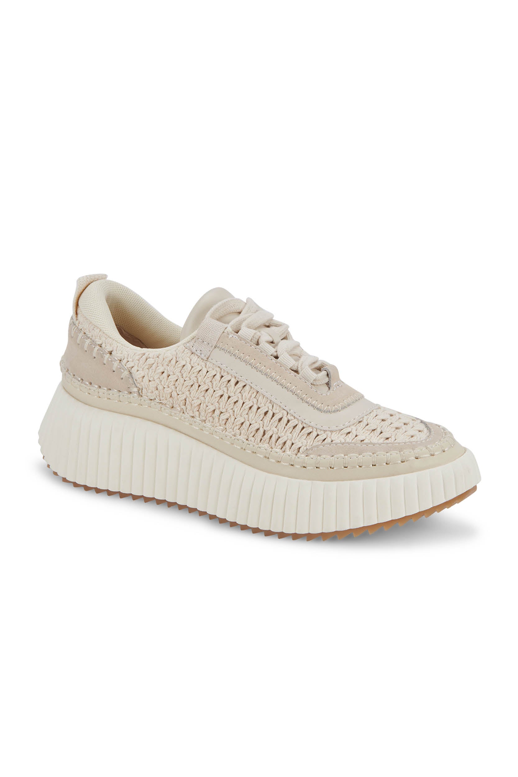 Dolce Vita Dolen Sneakers - Sandstone Knit 6.5