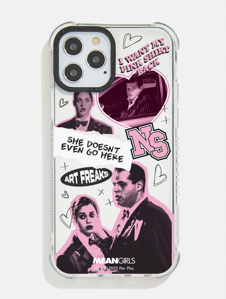 Mean Girls x Skinnydip Art Freaks Shock i Phone Case, i Phone 16 Pro Max Case
