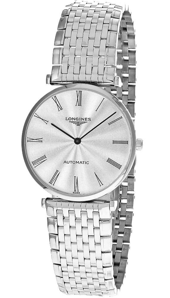 LONGINES La Grande Classique 36MM Silver Dial Unisex Watch L4.908.4.71.6 / L49084716