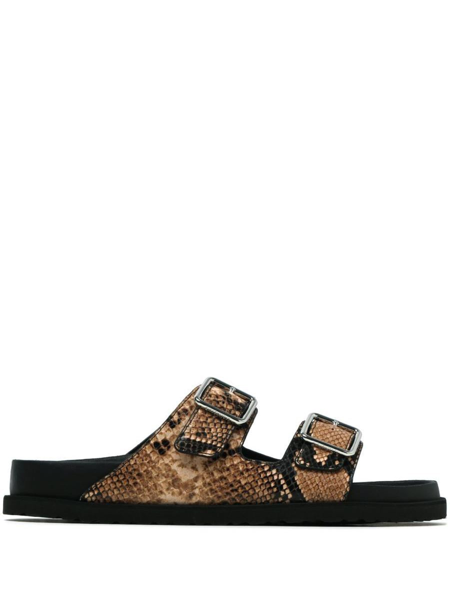 Birkenstock蛇皮纹效果Arizona凉鞋