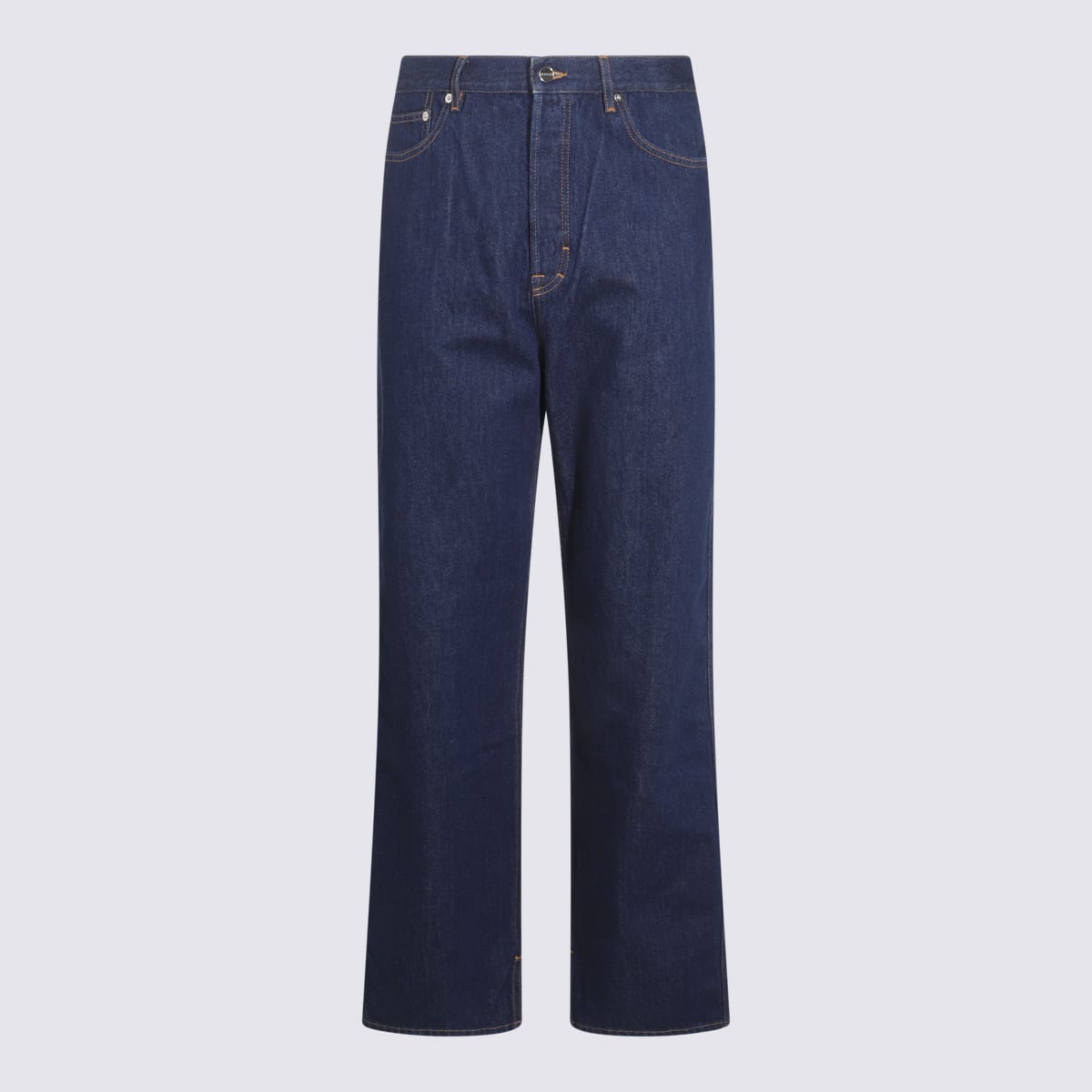 Gucci Blue Cotton Denim Jeans