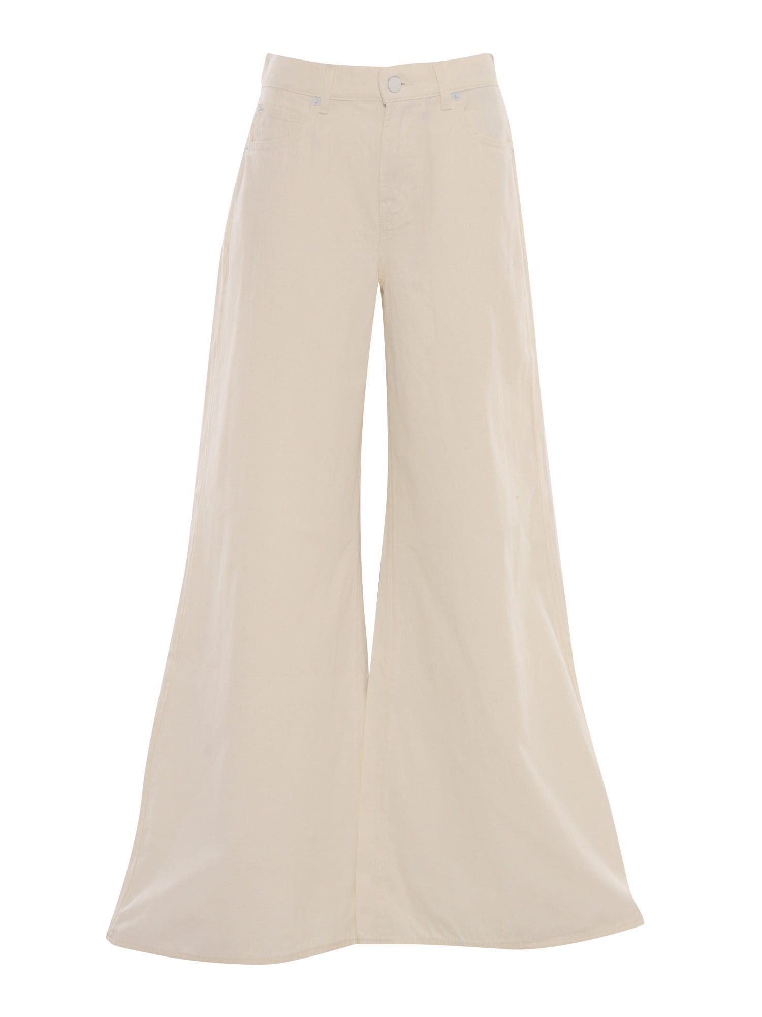 7 For All Mankind Willow Wide Linen Ostuni