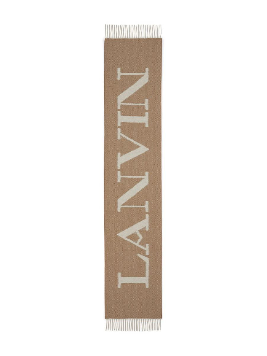 Lanvin Scarf Curb Logo 35X200 Accessories