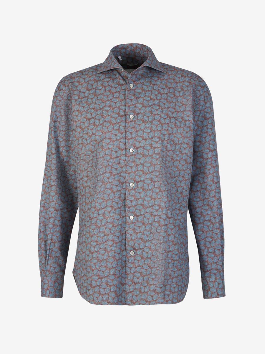 Vincenzo Di Ruggiero Camisa Algodón Estampada