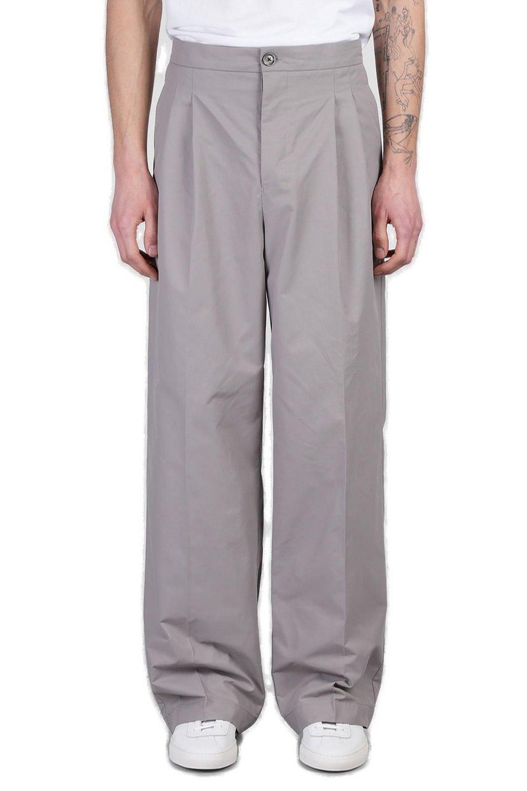 Ami Alexandre Mattiussi Wide Leg Cargo Trousers