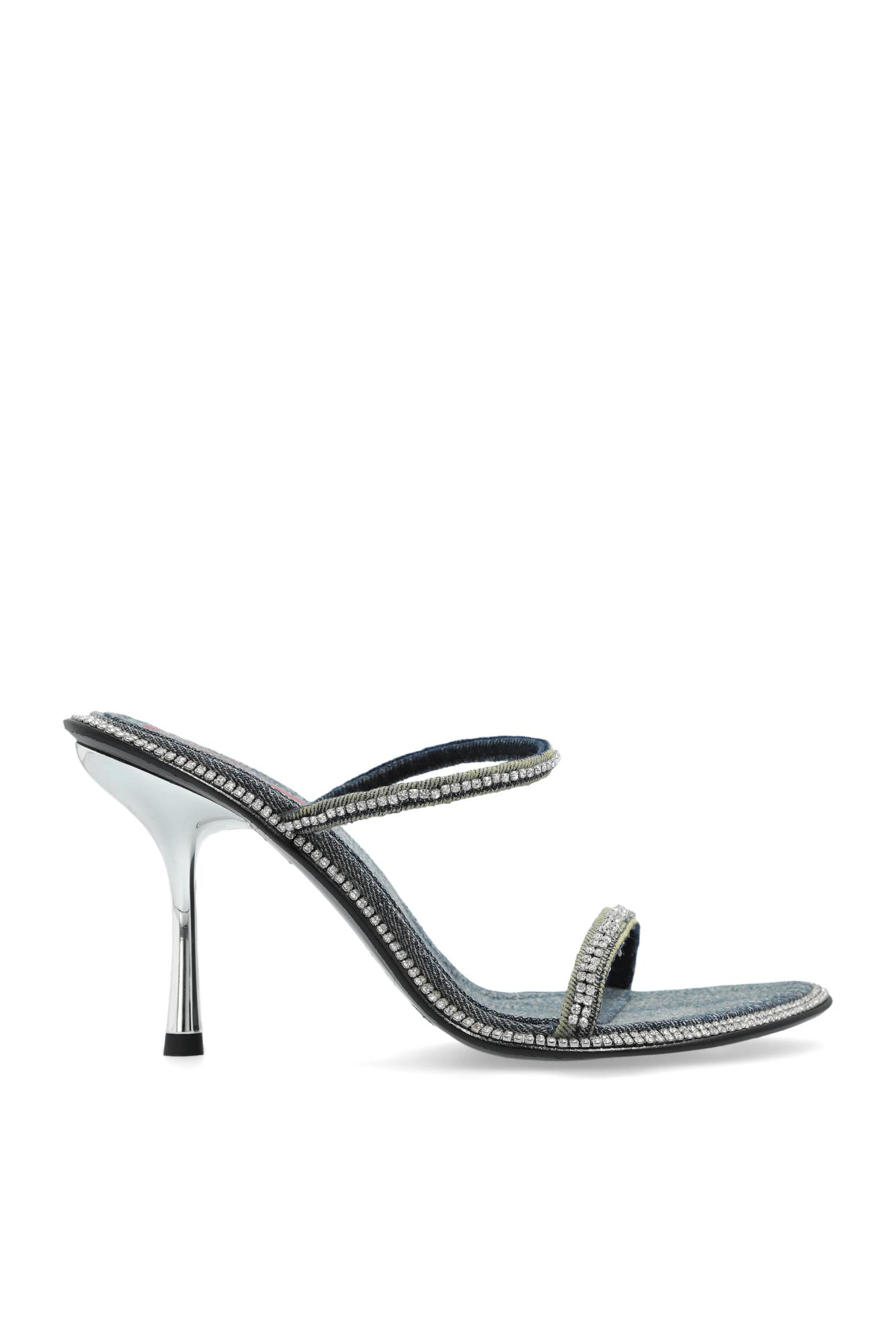 Diesel Heeled Mules D-havanna