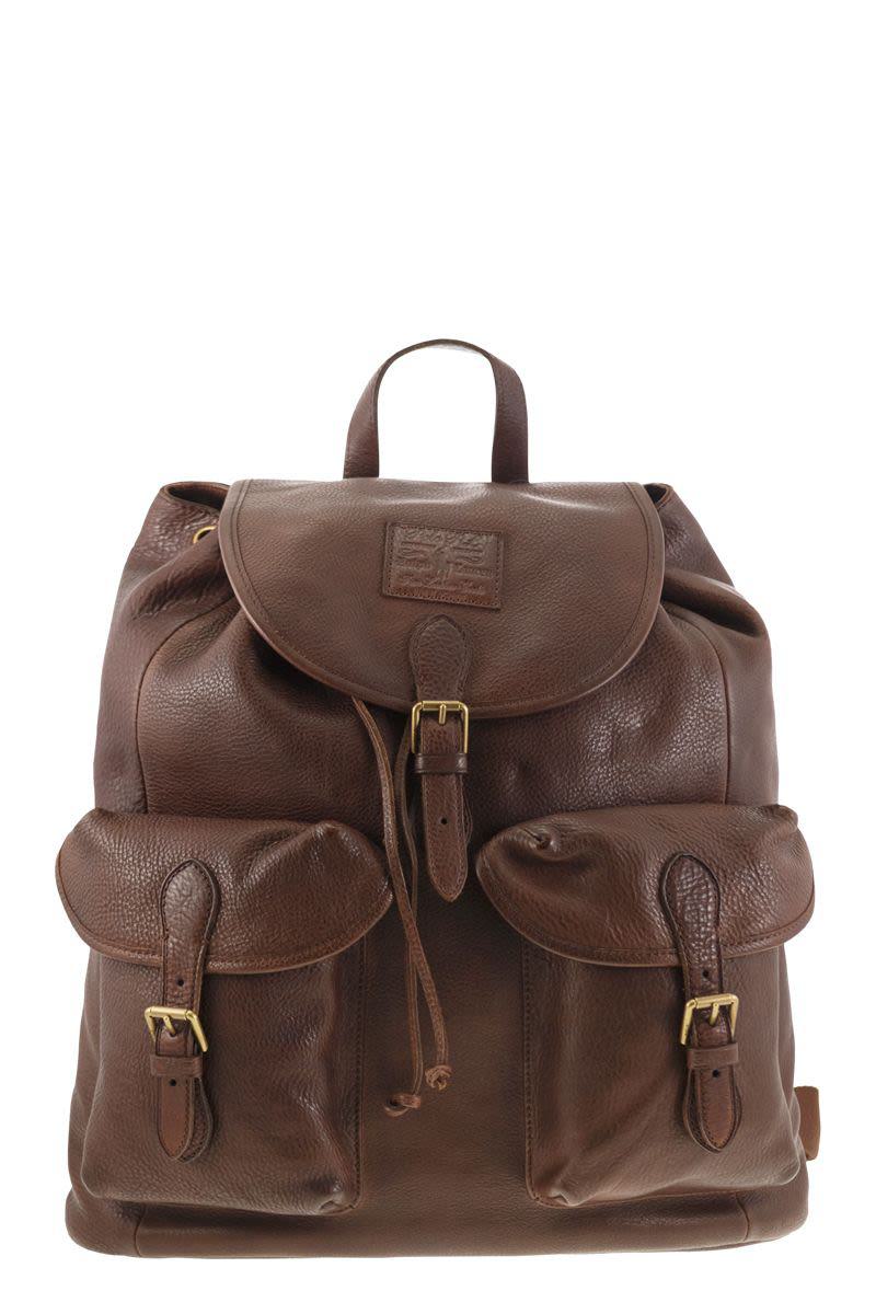 Polo Ralph Lauren Heritage Leather Backpack