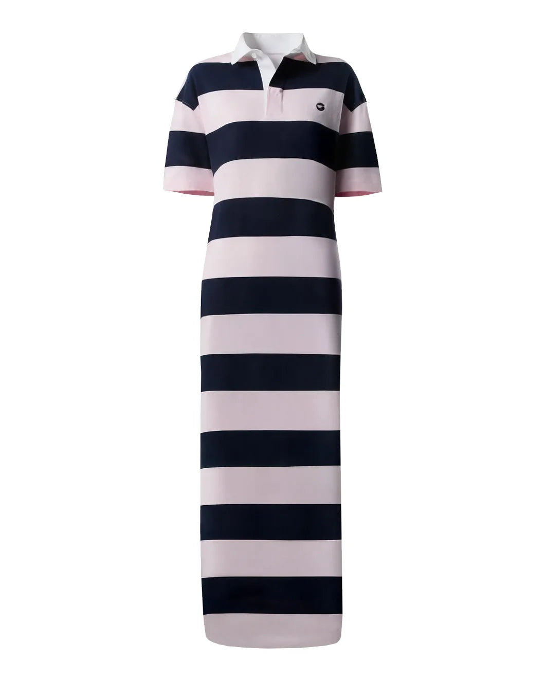 Striped Long Polo Dress