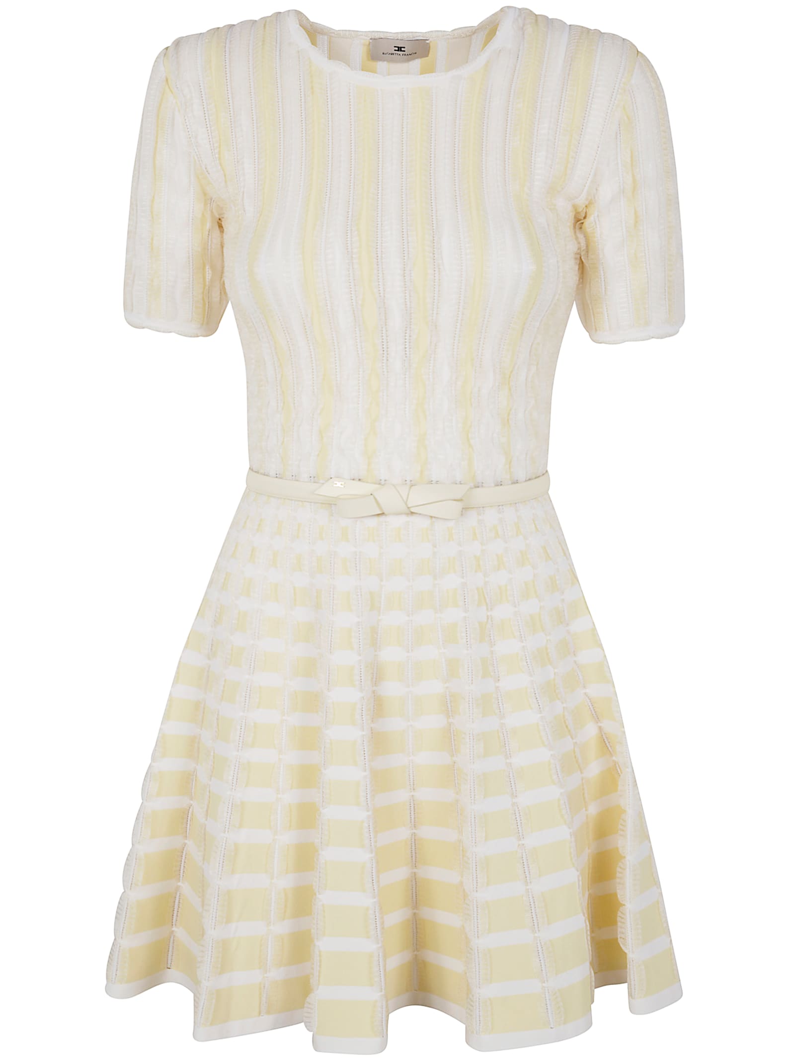 Elisabetta Franchi Mini Knit Dress