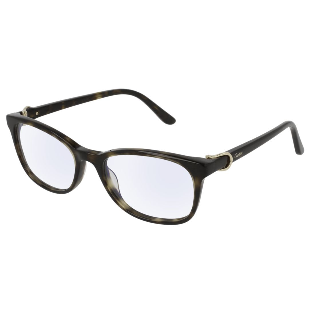 Cartier 眼镜 Ct0008o002 玳瑁色透明款