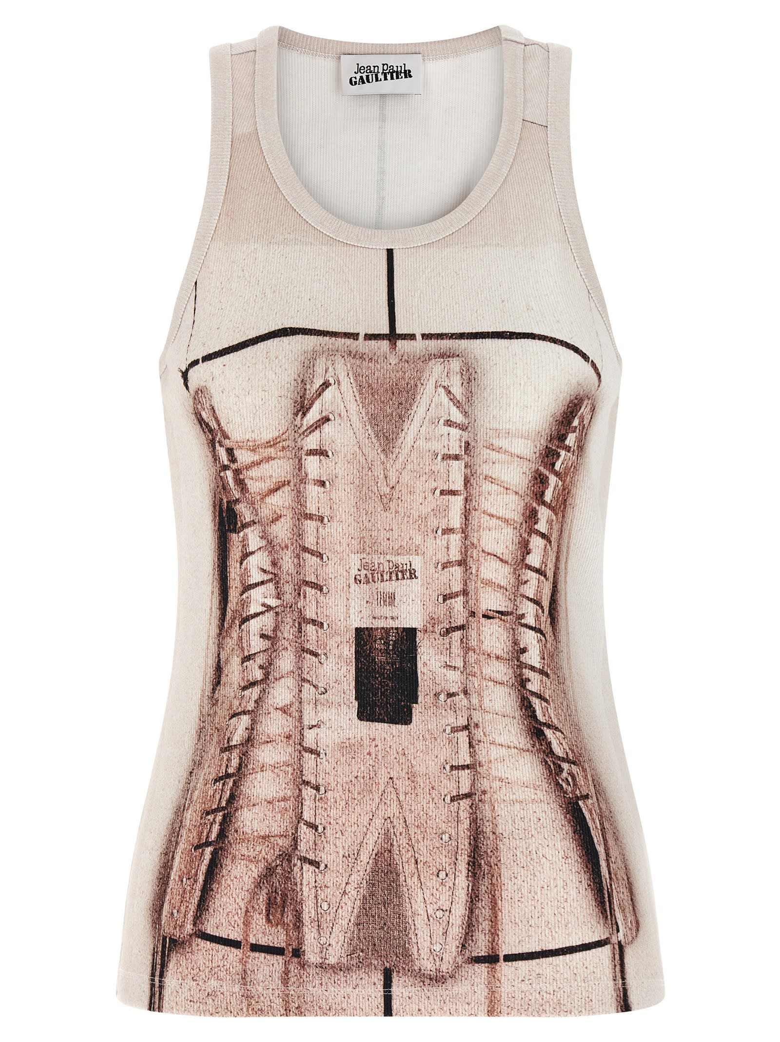 Jean Paul Gaultier Trompe Loeil Top