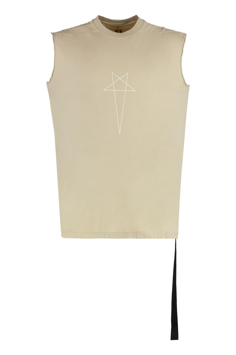 Drkshdw By Rick Owens Cotton Tank Top