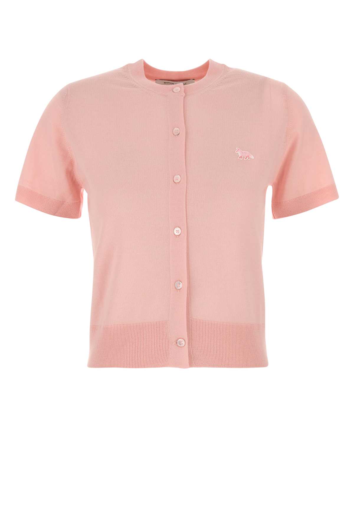 Maison Kitsuné 粉色羊毛开衫