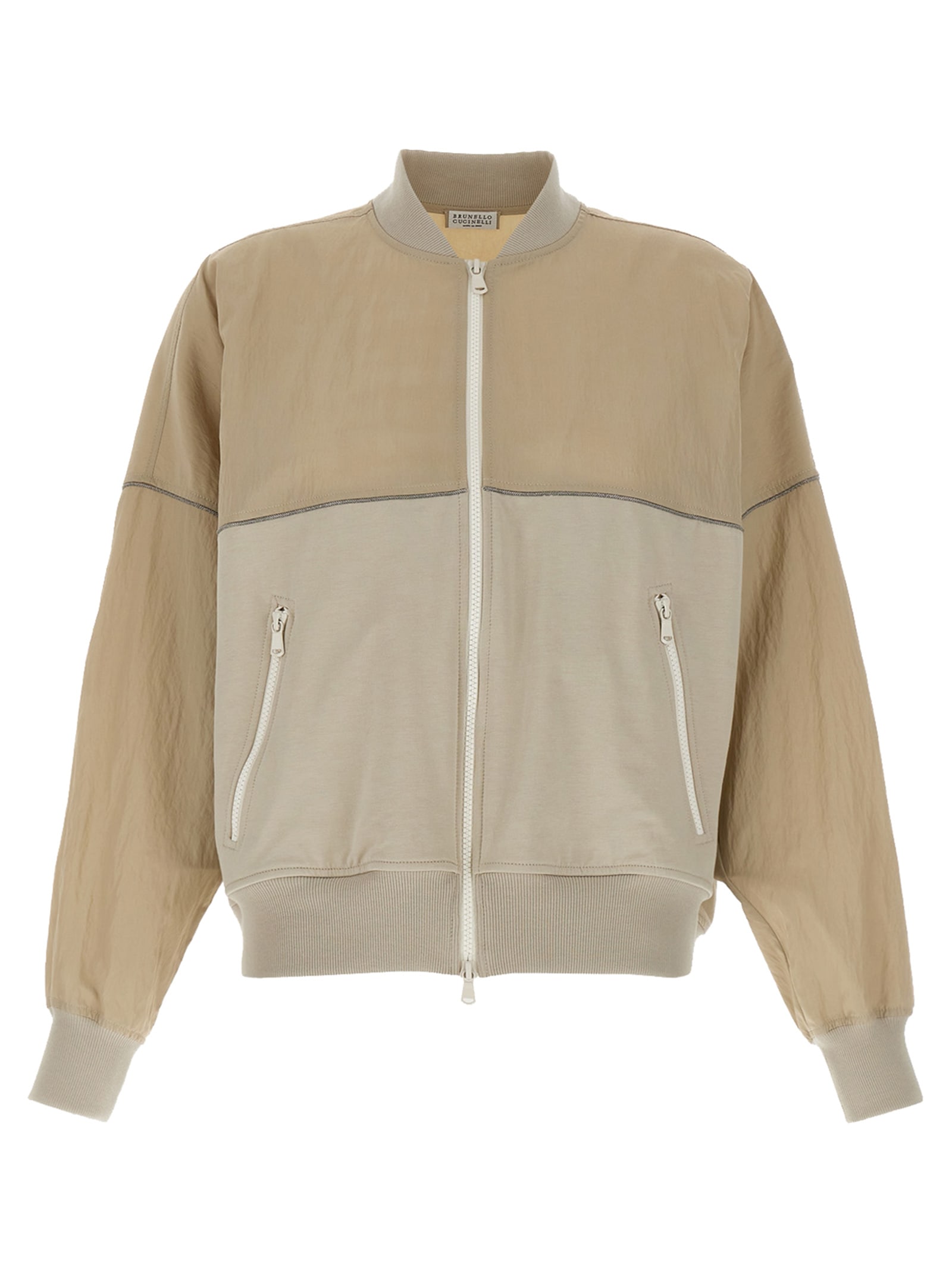 Brunello Cucinelli Two-material Sweatshirt