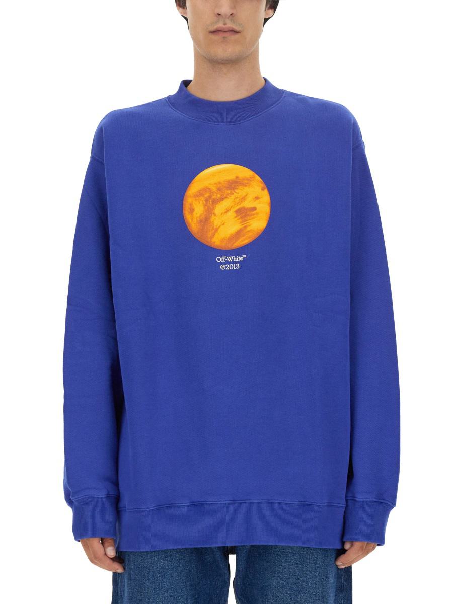 Off-White Sweatshirt With Venus Print Extra