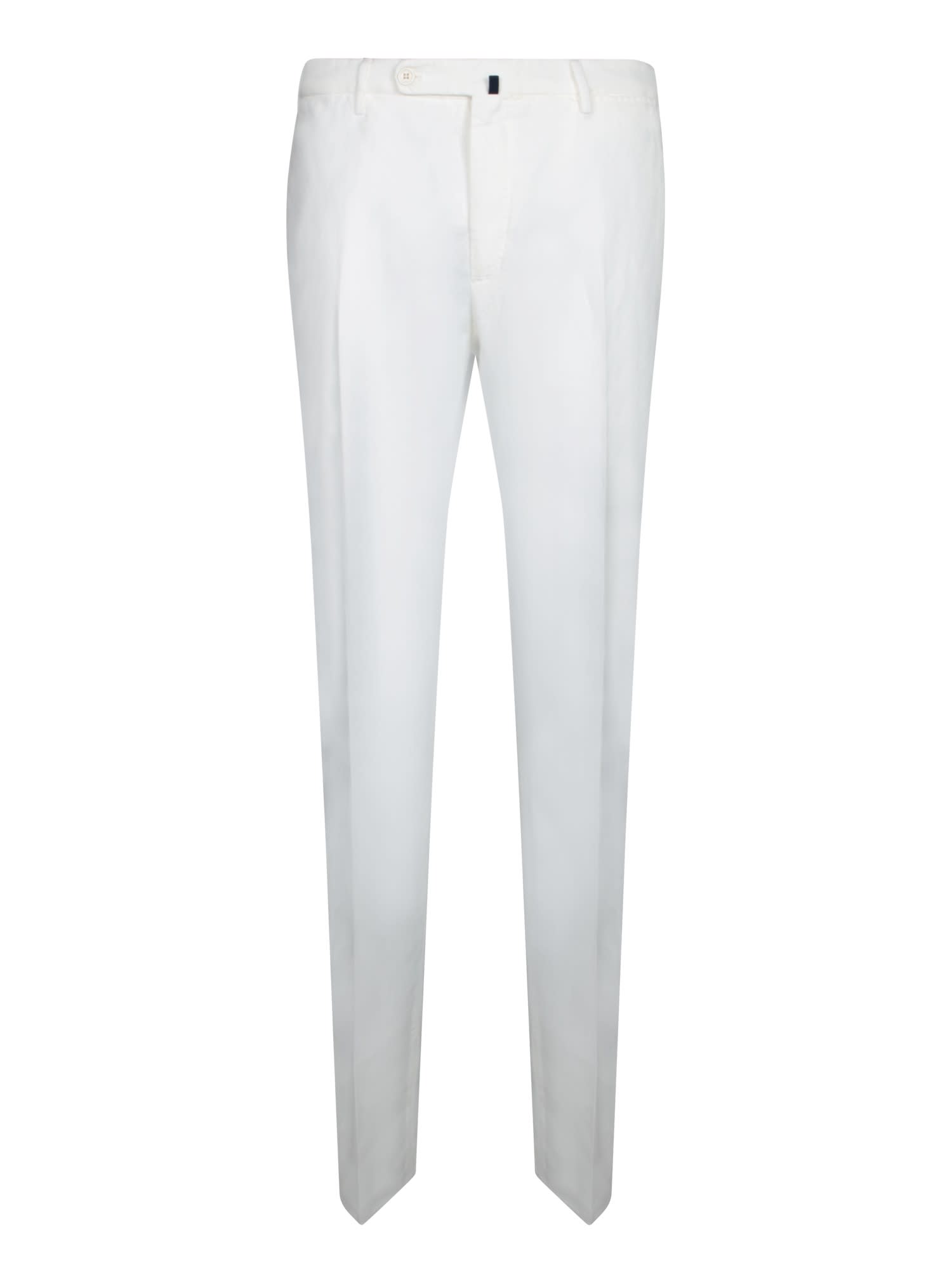 Incotex White Chinolino Pants