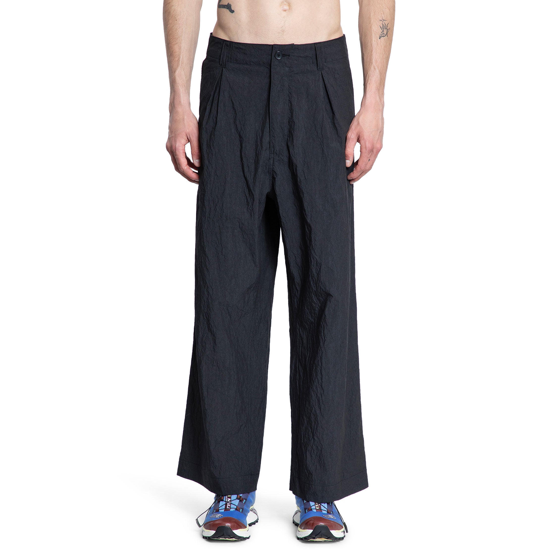 KUON MAN BLACK TROUSERS