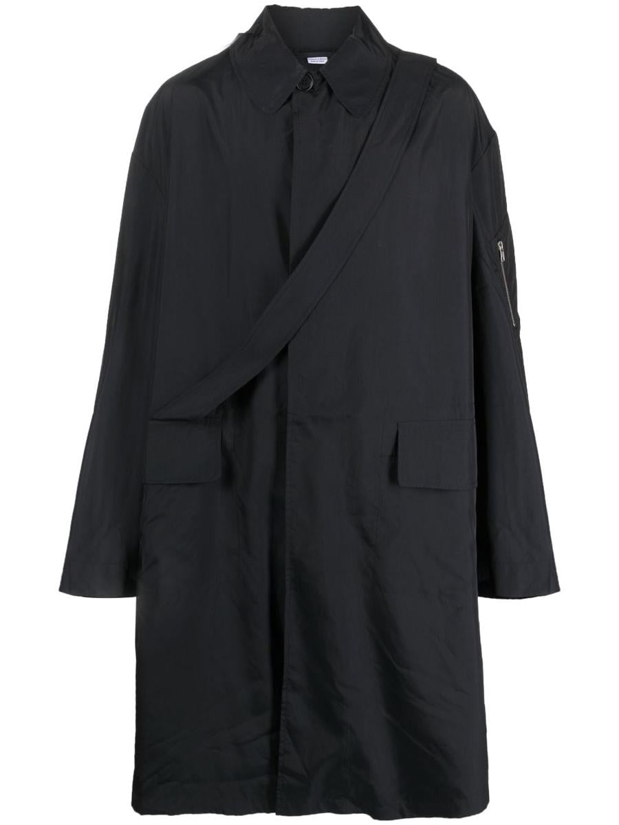 Random Identities Raincoat With Strap Clothing