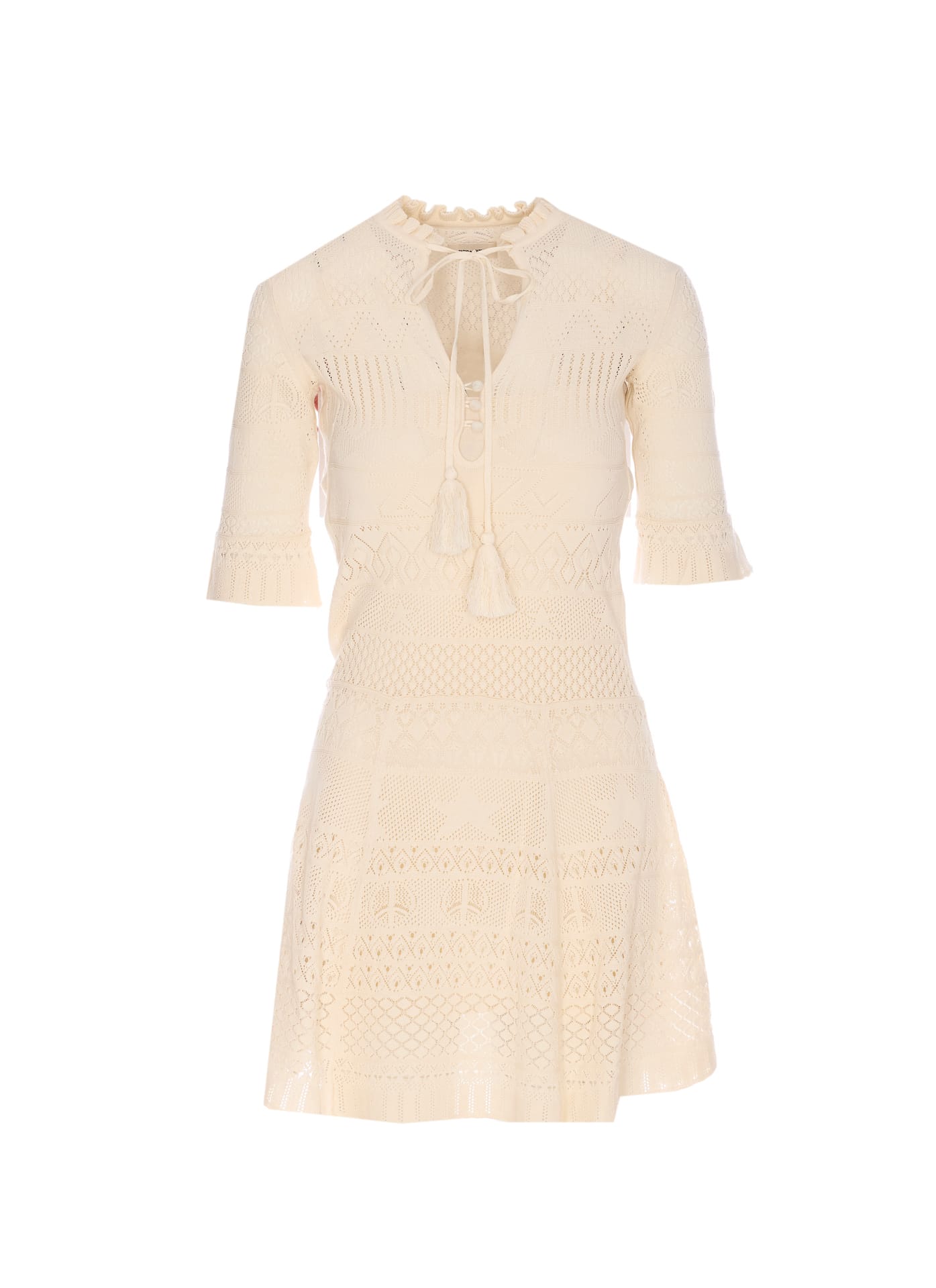 Zadig & Voltaire Memphis Co Pointelle Dress