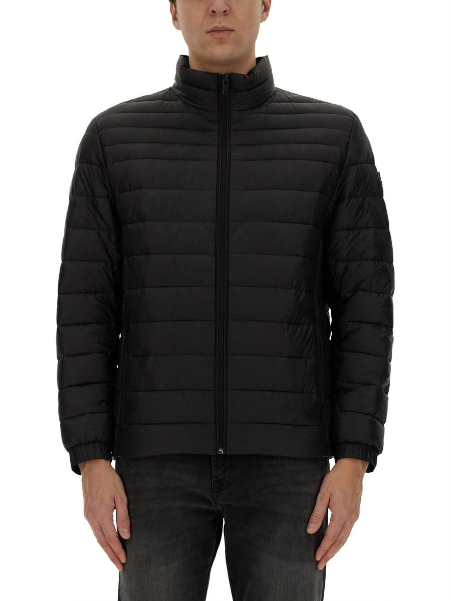 BOSS 带logo款羽绒服