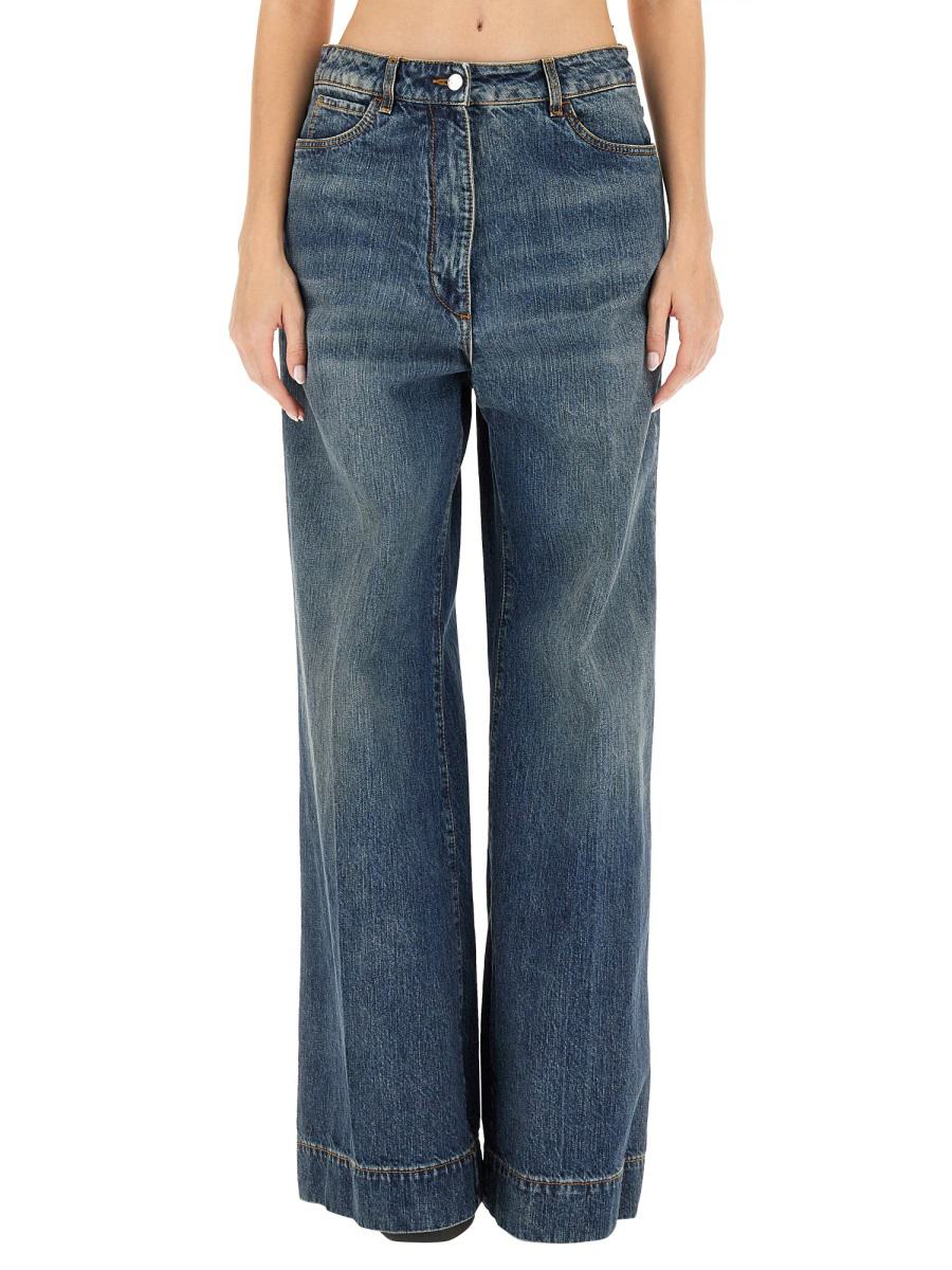 Etro Jeans With Embroidered Pegasus