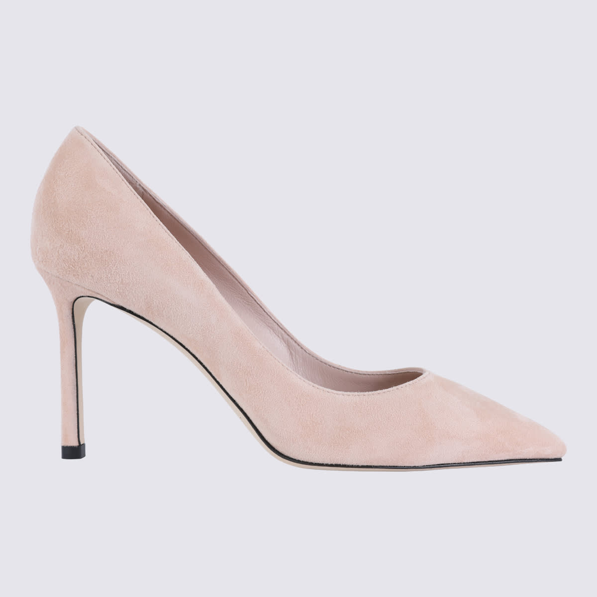 Jimmy Choo Pink Leather Romy Pumps