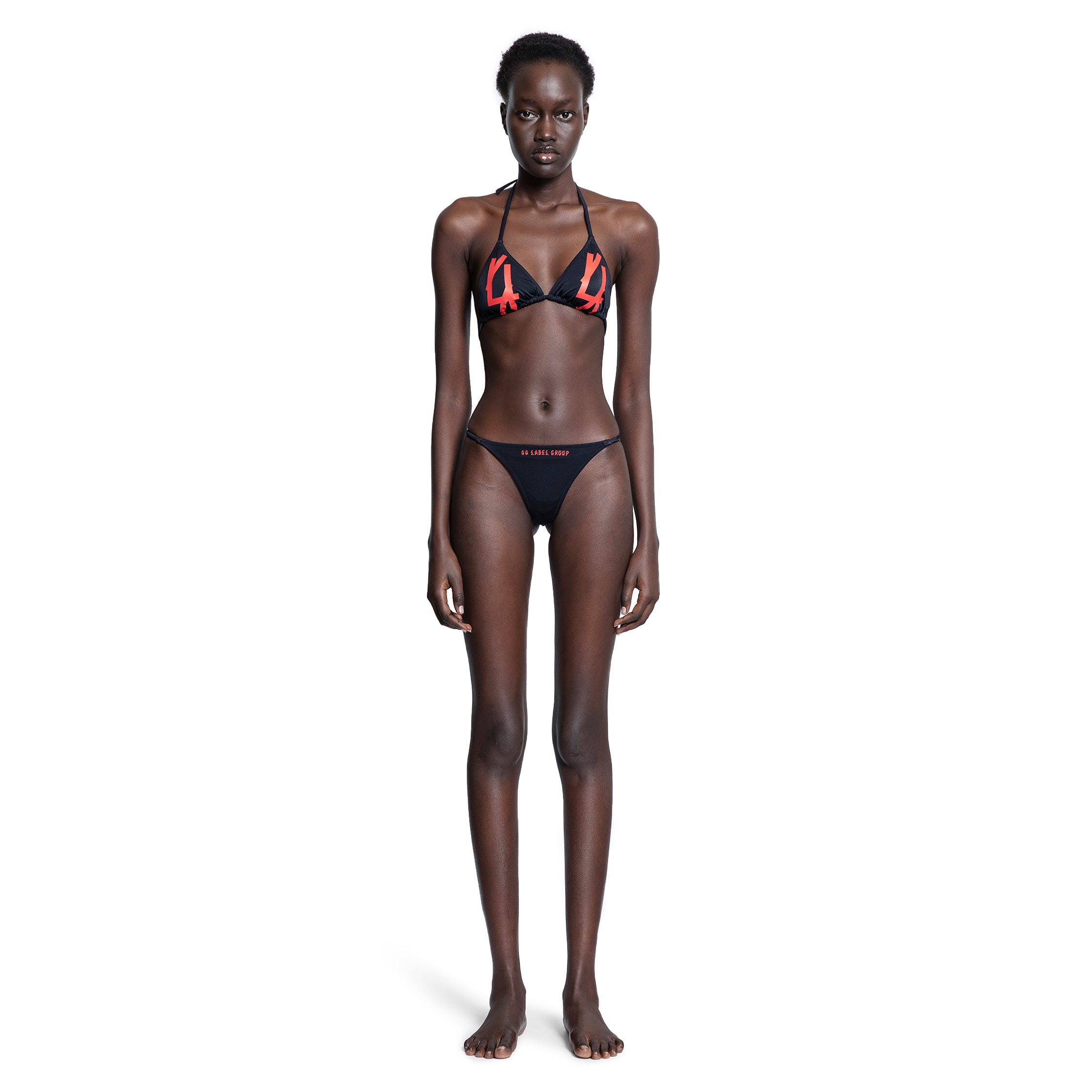 44 LABEL GROUP WOMAN BLACK SWIMWEAR