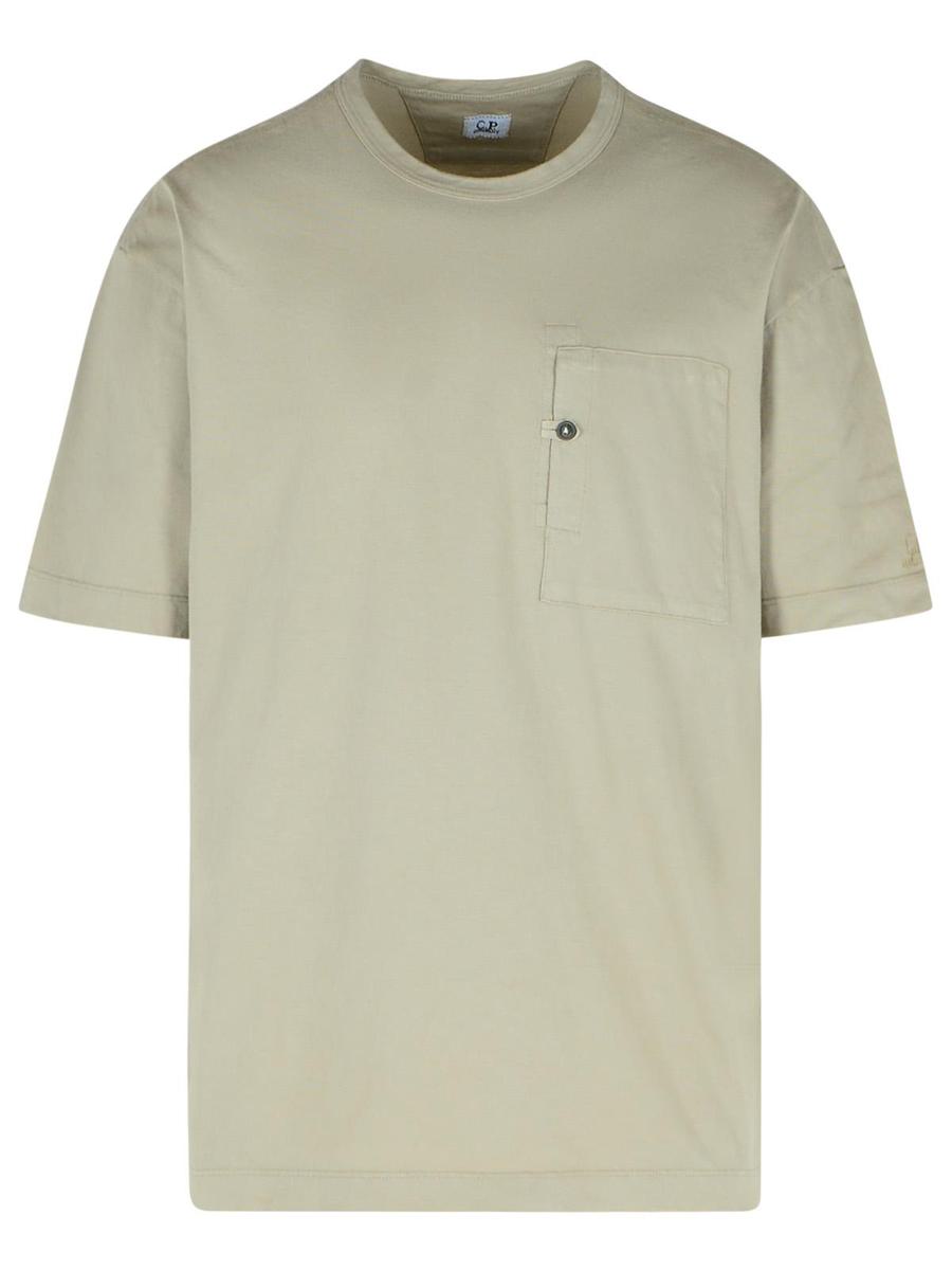 C. P. Company Beige Cotton T-Shirt