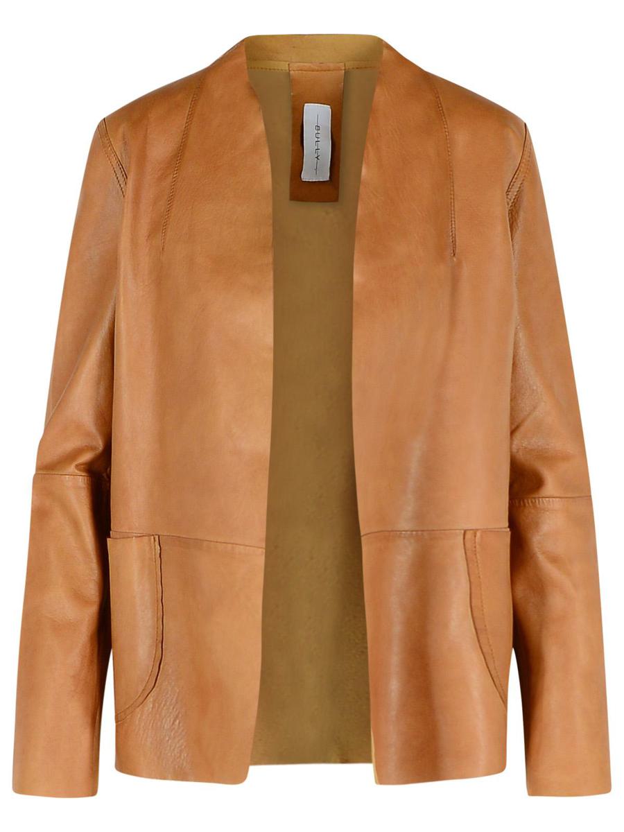 Bully Brown Leather Jacket