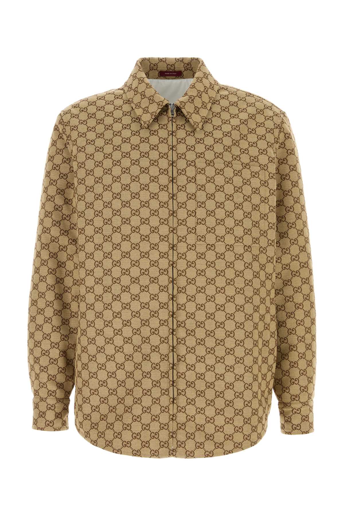 Gucci Gg Supreme Fabric Overshirt