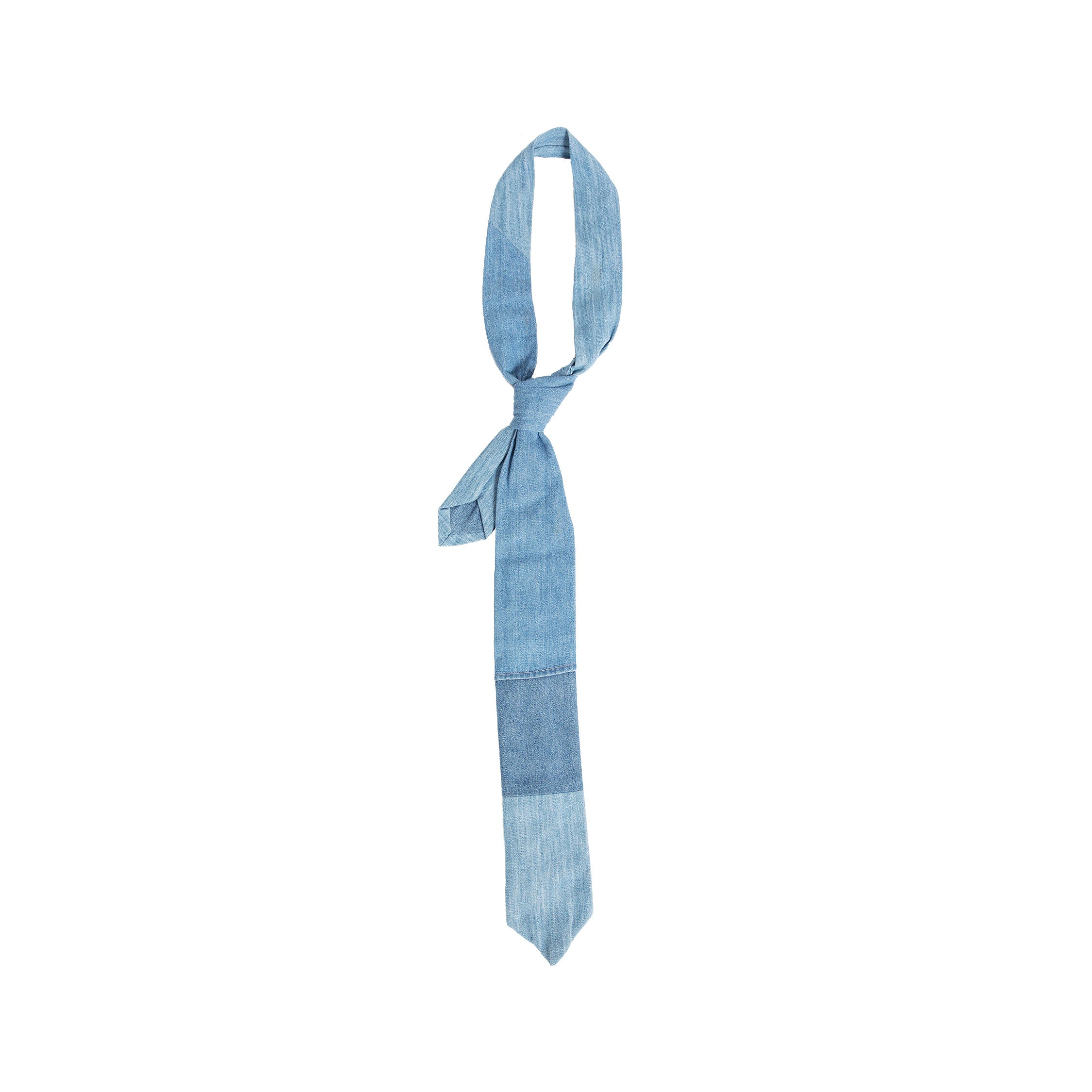 E. L.V. DENIM WOMAN BLUE BOWS & TIES