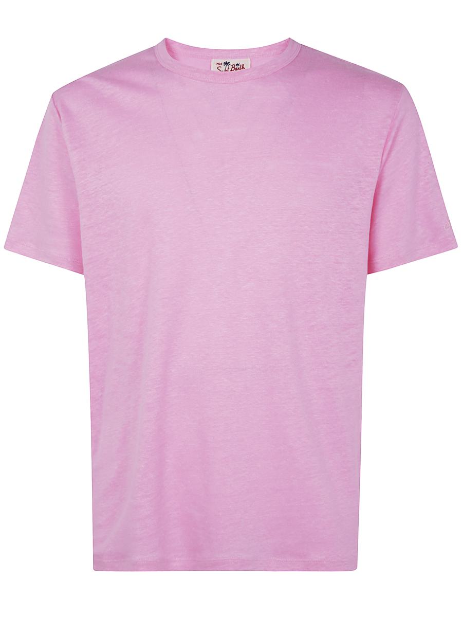 MC2 Saint Barth Ecstasea N Linen T-Shirt Clothing