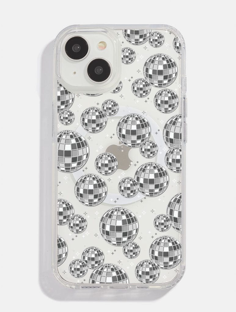 Disco Ball Repeat Mag Safe i Phone Case, i Phone 16 Case