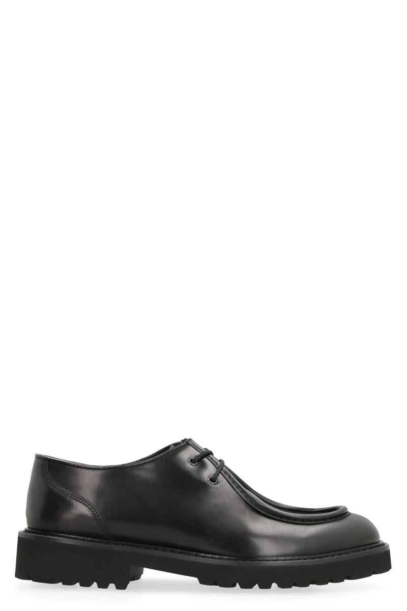 Doucal's Leather Lace-Up Shoes