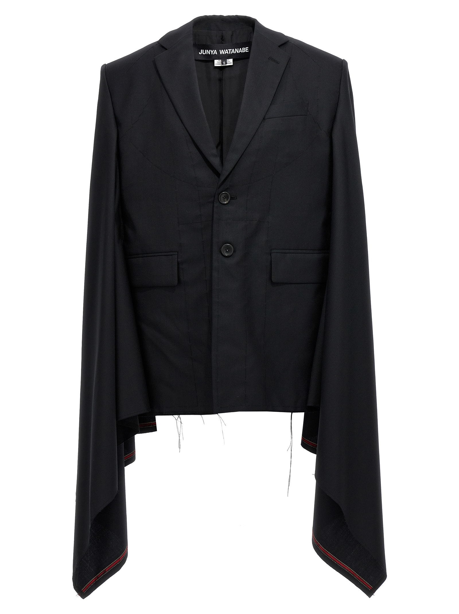 Junya Watanabe 西莫羊毛斗篷