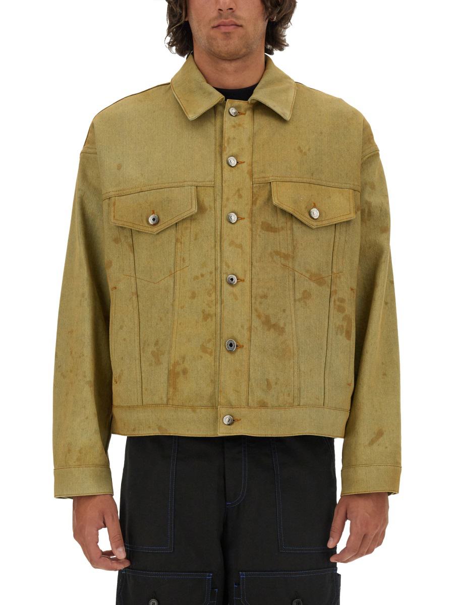 Msgm 茶染牛仔夹克