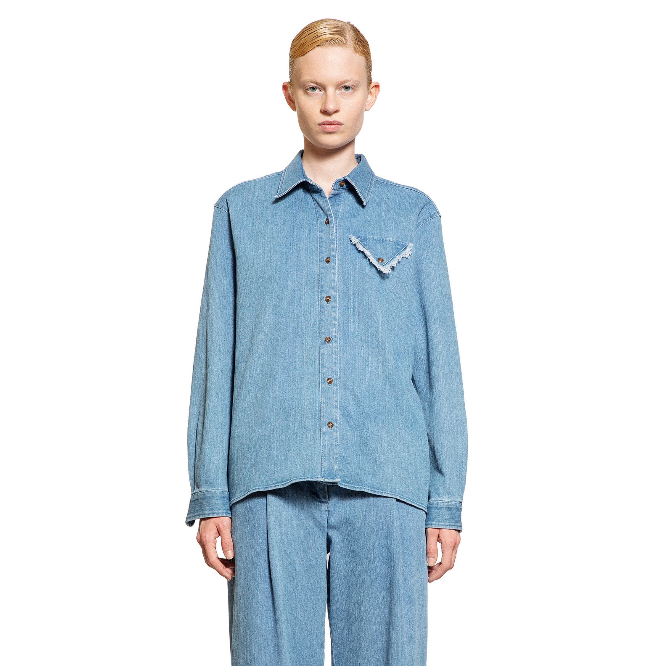 THE GARMENT WOMAN BLUE SHIRTS