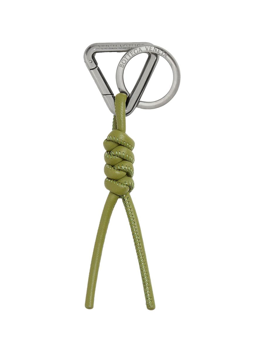 Bottega Veneta Triangle Key Ring With Hook Accessories