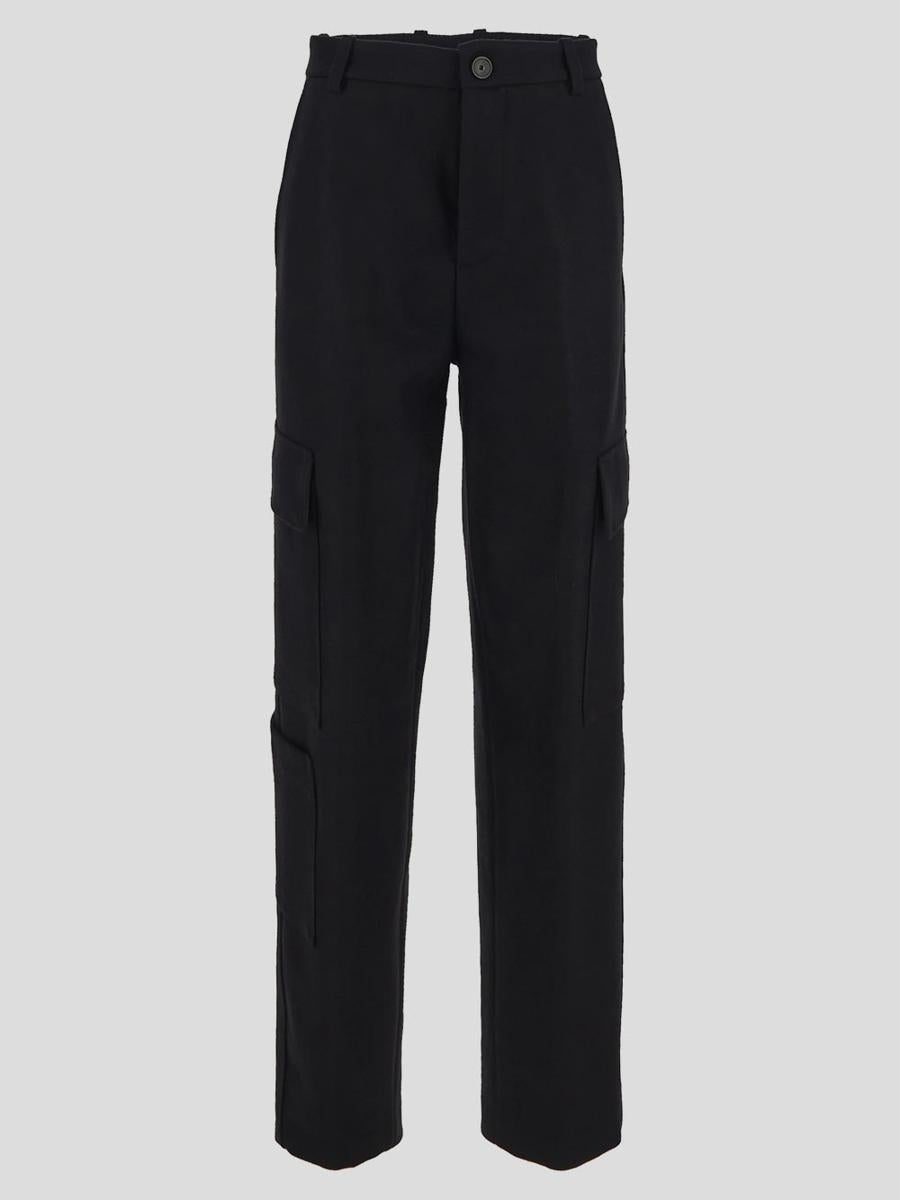 Erika Cavallini Wool Cargo Trousers