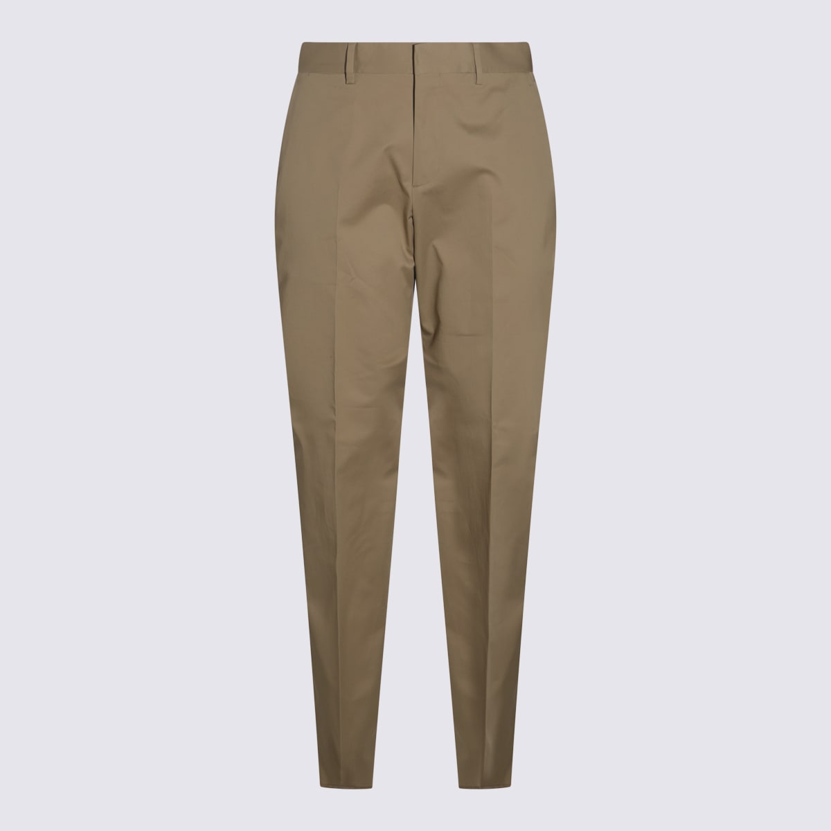 Lardini 米色棉质休闲裤