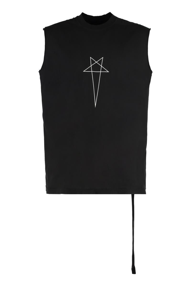 Drkshdw By Rick Owens Cotton Tank Top
