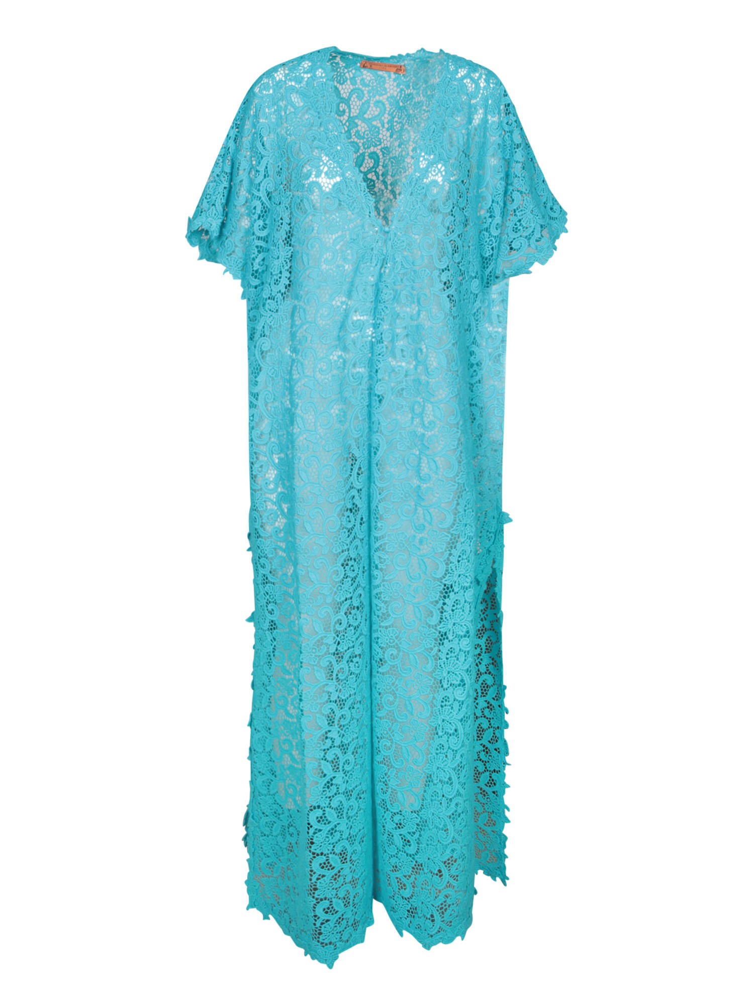 Ermanno Scervino Blue Macramã Duster