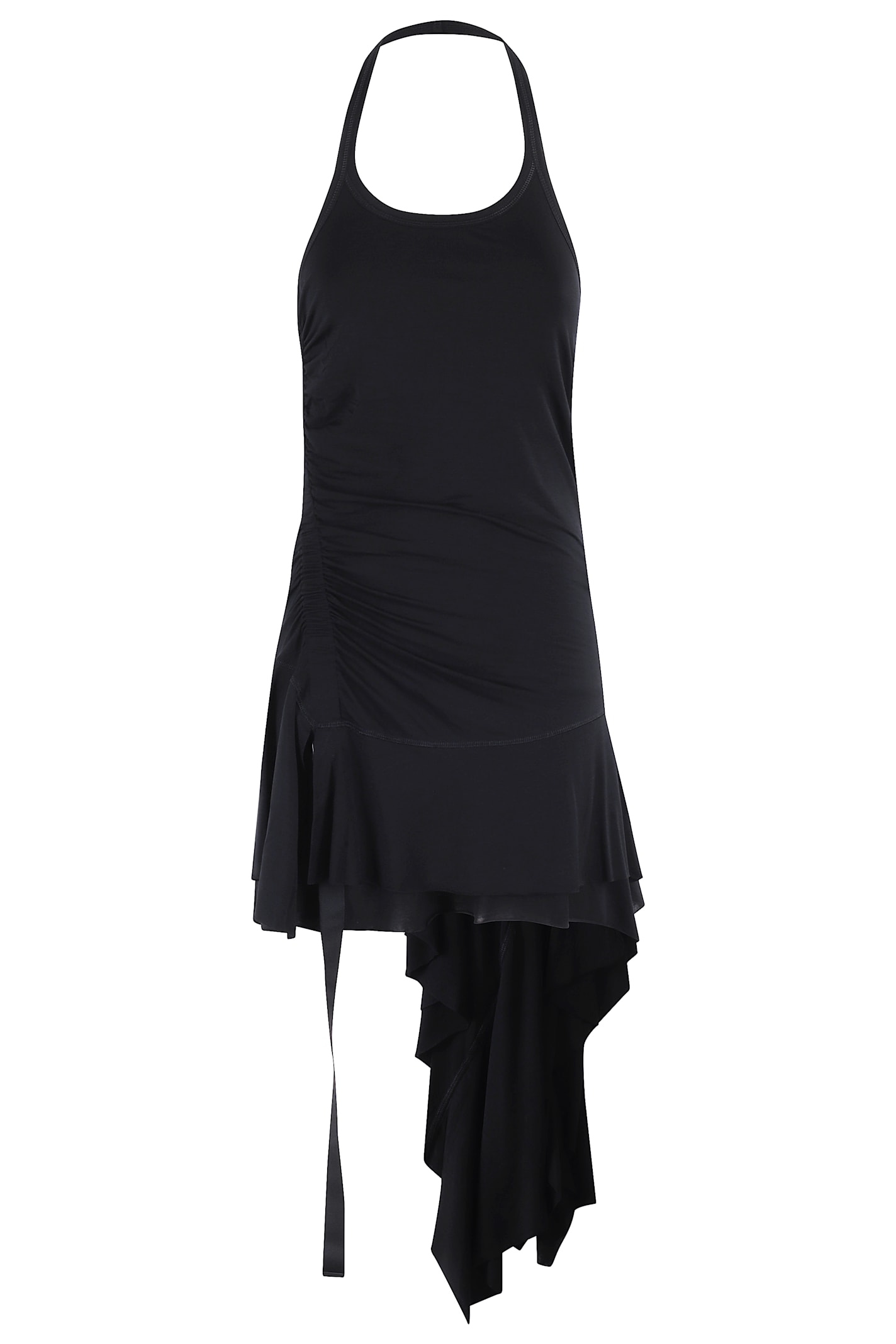 Helmut Lang 风感挂脖连衣裙