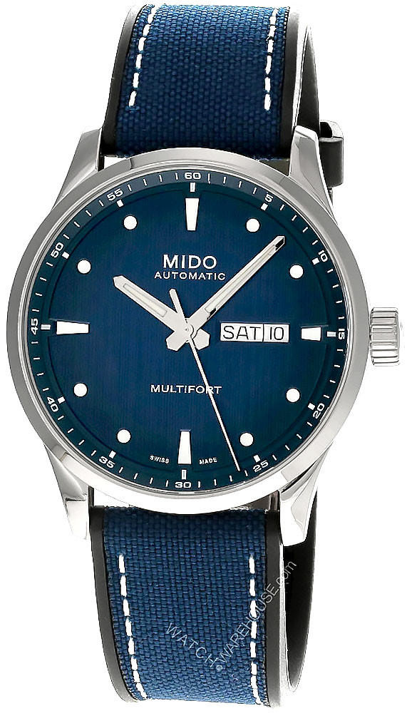 MIDO Multifort M AUTO 42MM Blue Gradient Men's Watch M038.430.17.041.00 / M0384301704100